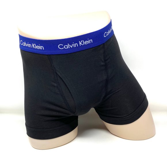 💖MEGA SALE💖Calvin Klein 3 Pack  Underwear Men  NB2615913 Trunk Cotton  Black - Picture 5 of 8